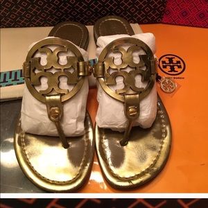Tory Burch gold Millers